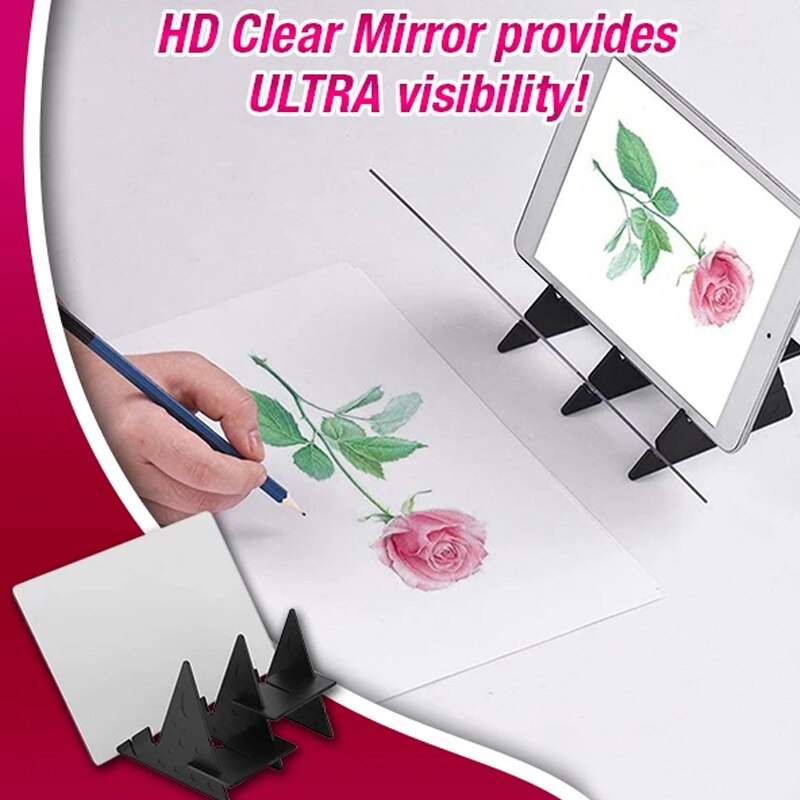 DIY Trace 'n Draw Optical Dessert Projector Copy Board Projector Painting Tracing Board For Kids Cake pattern depiction