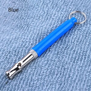 Hond Fluitje Trein Ultrasone Fluitjes Voor Hond Puppy Verstelbare Training Tool Huisdieren Benodigdheden: Blue