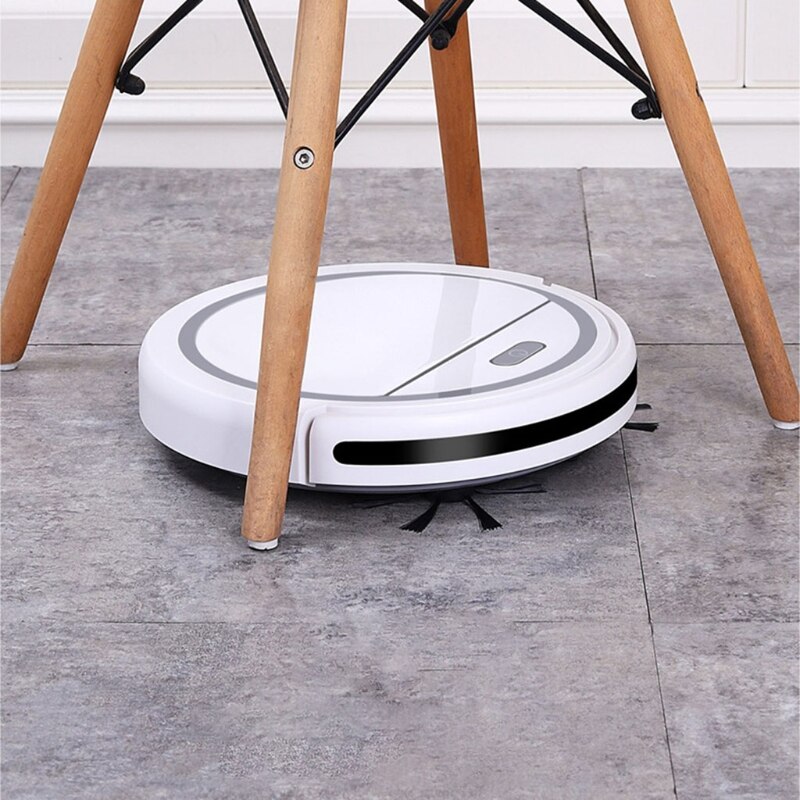 3 in 1 Intelligent Voice Sweeping Robot USB Rechargeable Vacuum Cleaner Automatic Smart Floor Carpet Cleaning Machine