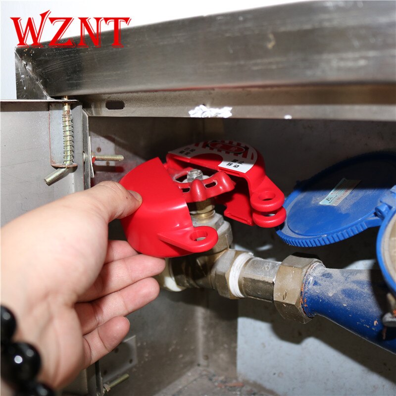 1"-2.5" Rotating Gate Valve lockout Tank/Gas bottle/ball Valve safety locks Industrial safety Gas Locks 25mm-64mm