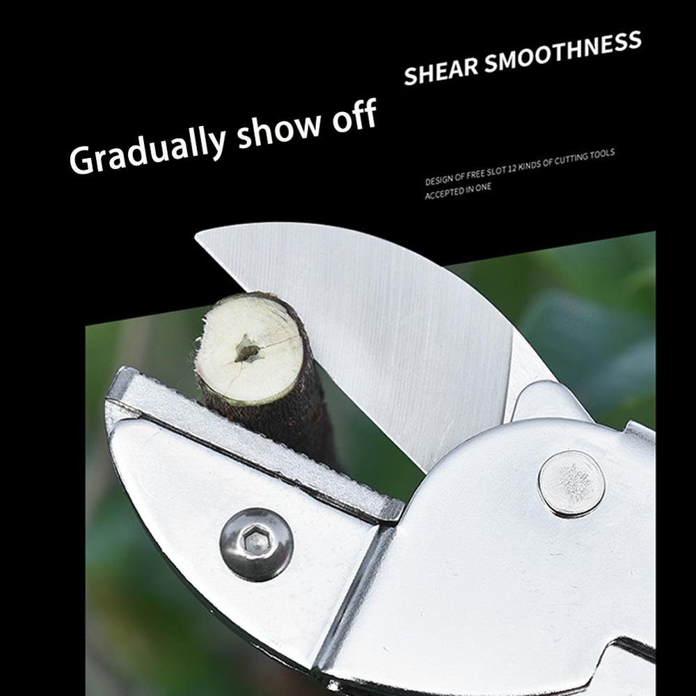 Pruning Shears Multi-function Tree Branch Shears Garden Scissor Tool Pruning Scissors Hand Tool 3 Sizes Pruning Shears