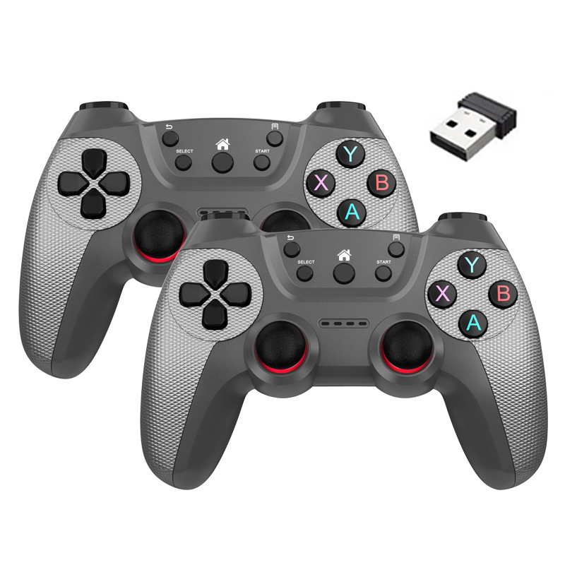 Controlador inalámbrico para teléfono móvil Android, PC, TV Box, Control de mando, almohadilla de videojuegos, Mando para videojuegos, Joystick para jugadores: Grey