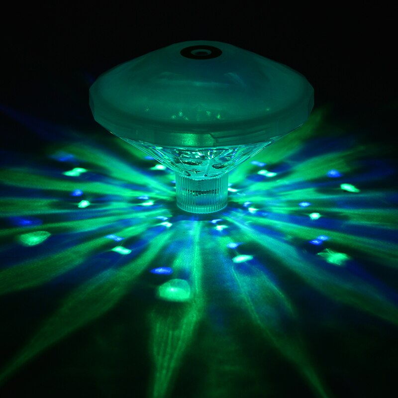 Led Disco Licht Zwembad Waterdichte Led Batterij Aangedreven Multi Kleur Veranderende Onderwater Lamp Floating Light