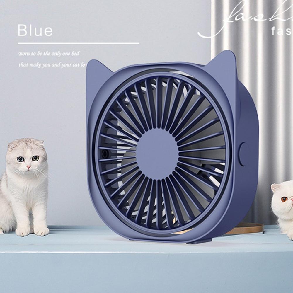 Usb Mini Small Fan Charging Portable Desktop Silent Fan Summer Mini Table Fan Student Home Office Desktop Fan