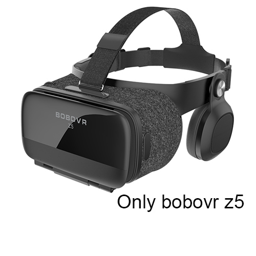 Original BOBOVR Z5 VR 3D lunettes stéréo Google carton réalité virtuelle VR casque de téléphone casque pour 4.7-6.2 'téléphone portable: Only vr