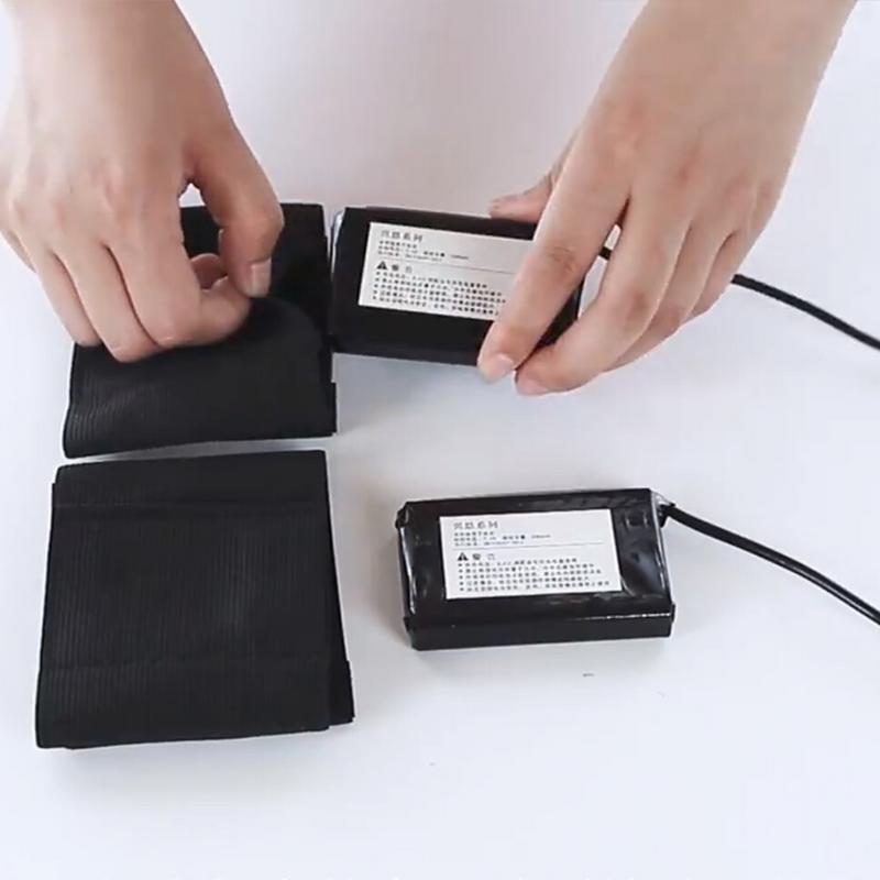 36-43 Electric Insoles Heated Ski Boots Rechargeable Electric Heater Foot Mats Warmer Thermal Insoles