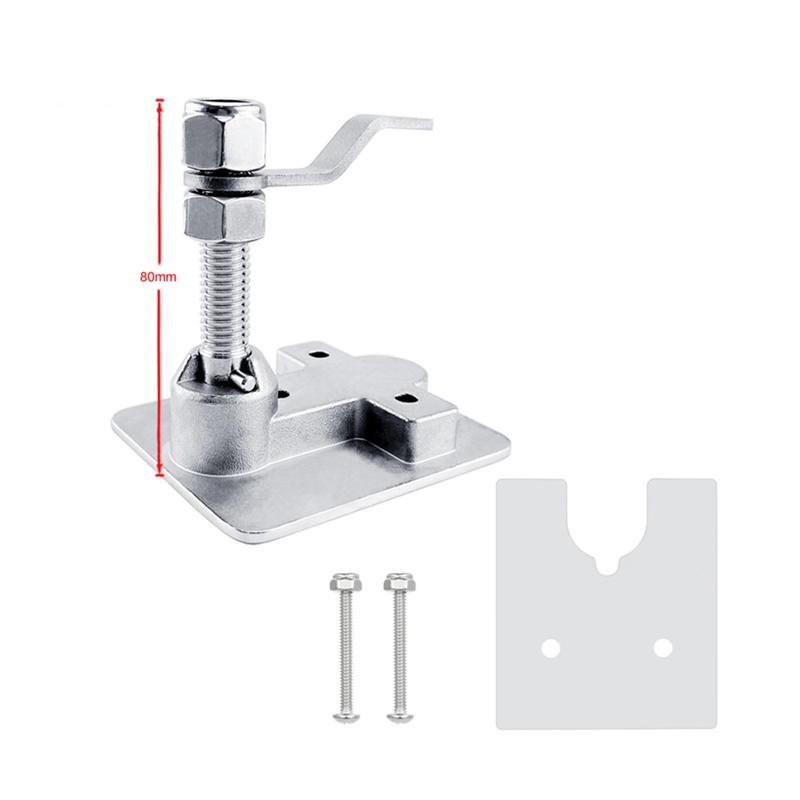 Stainless Steel 316 Boat Hatch Deck Latch Turning Lock Lift Handle Flush Mount Cam Latch Flush Pull Hatch Marine Parts