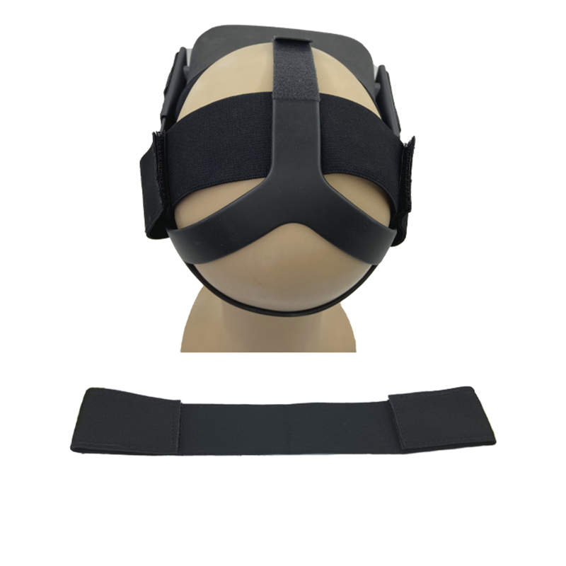 Sangle de tête réglable pour casque de jeu Oculus Quest VR, accessoires Oculus Quest, réduit la pression sur la tête avec un cuir confortable