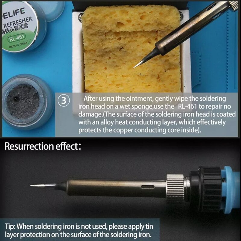 Crème de soudure en fer à souder, sans plomb, pâte rafraîchissante, pour oxyde, accessoire de soudure