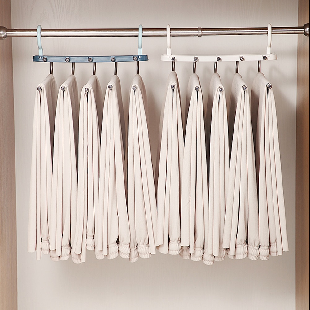 5 in 1 Pants Rack Trousers Stainless Steel Folding... – Grandado