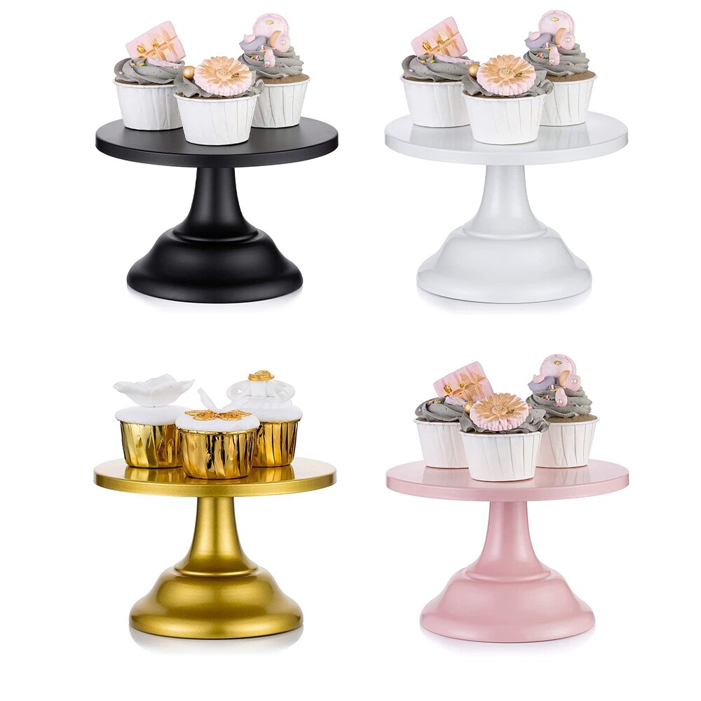 4 Style Home Party Display Stand Wedding Decoration Wrought Iron Birthday Tray Dessert Fudge Desktop Afternoon Tea Cake Stand
