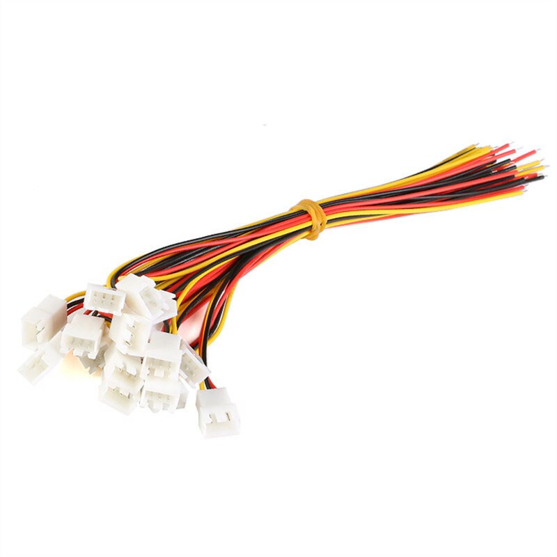 20PCS 10 Pair Micro JST PH 2.0 MM 2P 3P 4P 5P 6PIN Male Female Plug Connector With Wire Cables terminal 200mm 26AWG 20CM