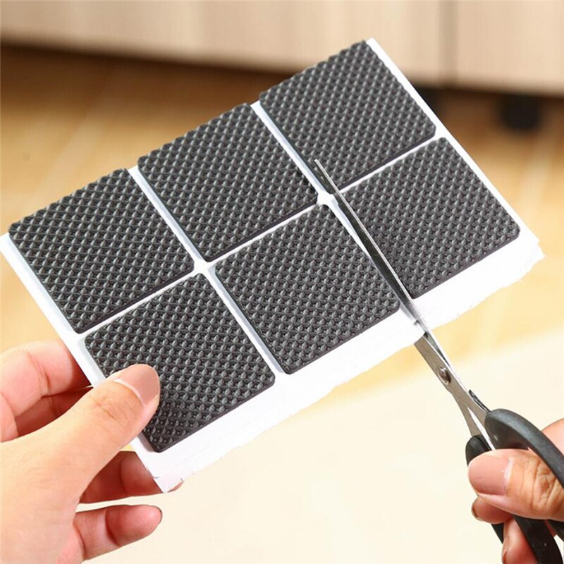 selbst Klebstoff Möbel Bein Füße Teppich Filz Pads Anti Unterhose matt Stoßstange Dämpfer Für Stuhl Tisch Schutz Hardware-
