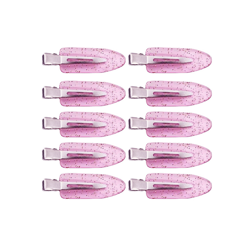 Molans 10 pz/impostato no piegare Fermagli per Capelli Senza Soluzione di Continuità Frangia Laterale Barrette Trucco Lavaggio Viso Accessori Donne Ragazze messa in piega Forcine: Oro