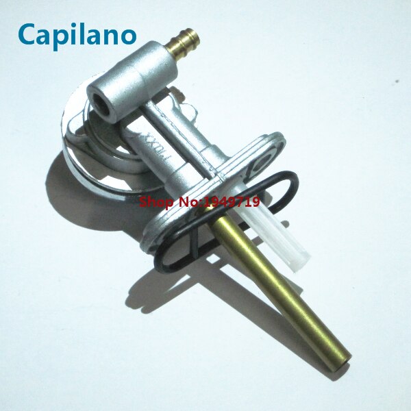 Llave de purga de tanque de combustible para motocicleta YBR125 XTZ125 llave de purga de interruptor, interruptor de grifo de aceite para Yamaha 125cc YBR XTZ 125, piezas de motor