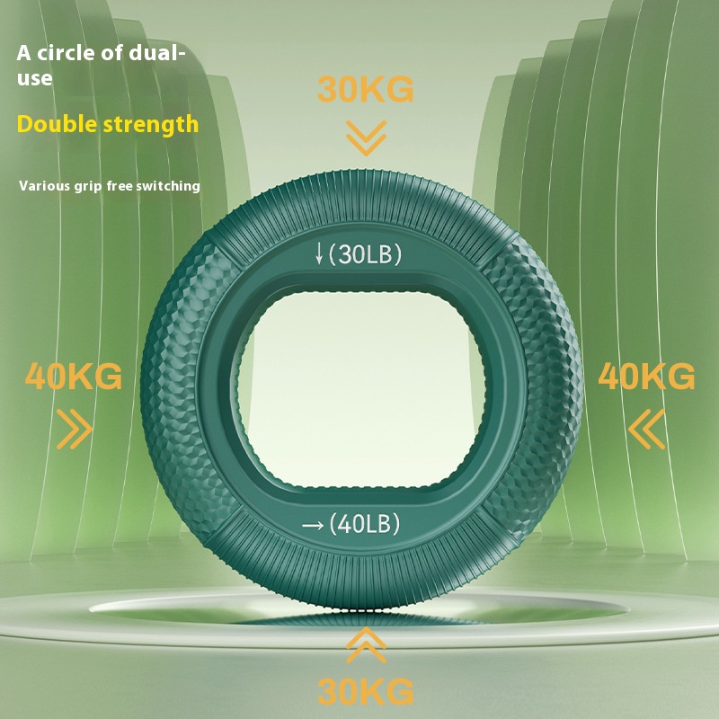 Anillo de agarre de silicona con fuerza ajustable, dispositivo de agarre de silicona para entrenamiento de rehabilitación de fuerza, bola de agarre