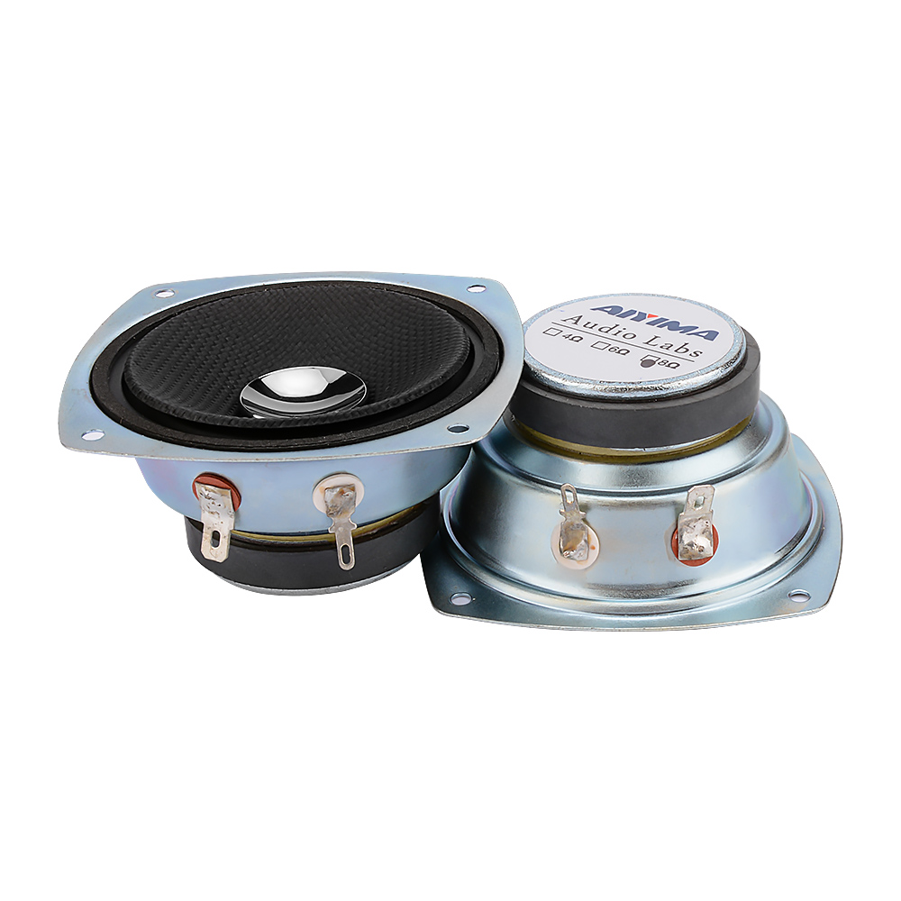 AIYIMA 2Stck 8 Ohm 30W Für LG 3 zoll Mitte-Palette Auto Lautsprecher hoch-Klasse Geflochtene töpfe Heimkino Klang System Mitte Lautsprecher