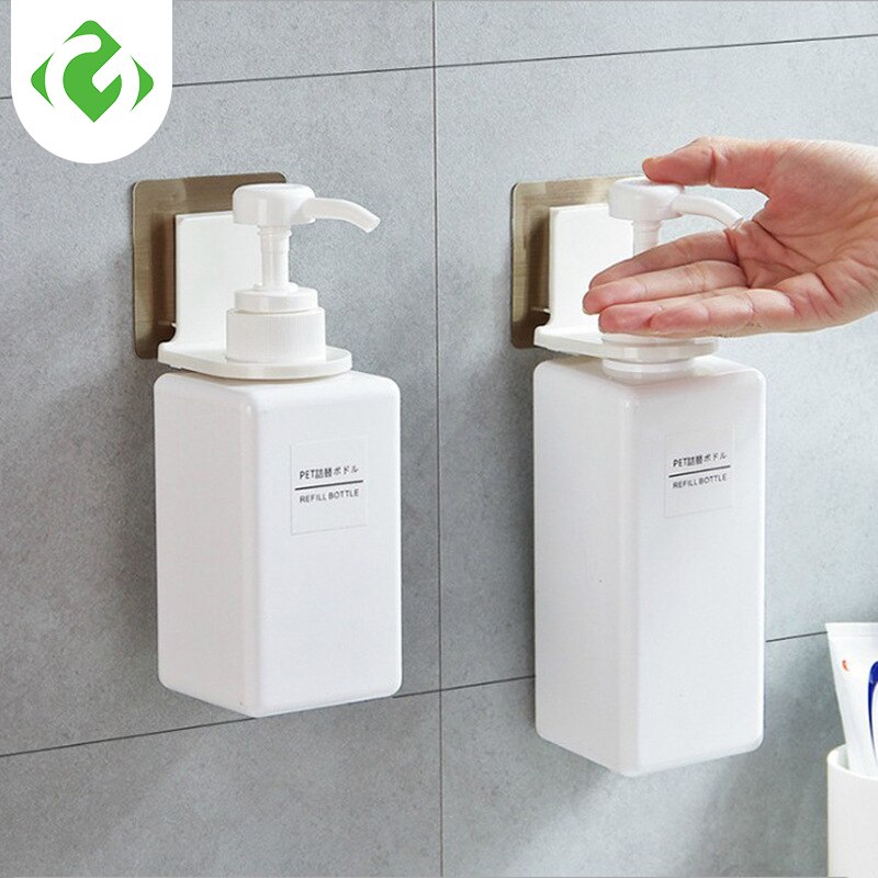 wall mounted shower gel hook shampoo bottle hanging holder strong seamless hook hand sanitizer rack hanger accessories GUANYAO