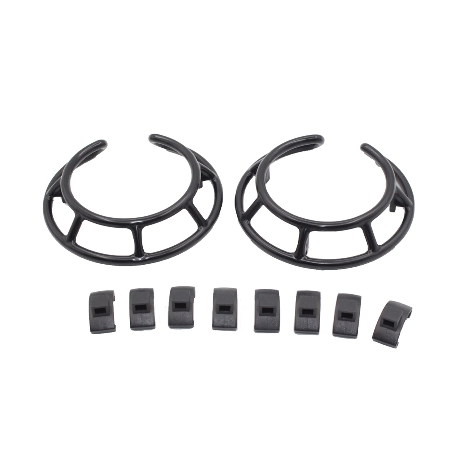 2in1 Touch Controller Grip Cover & Protective Cages For Oculus Quest 2 VR Glasses Premium Controller Skin Accessries Set