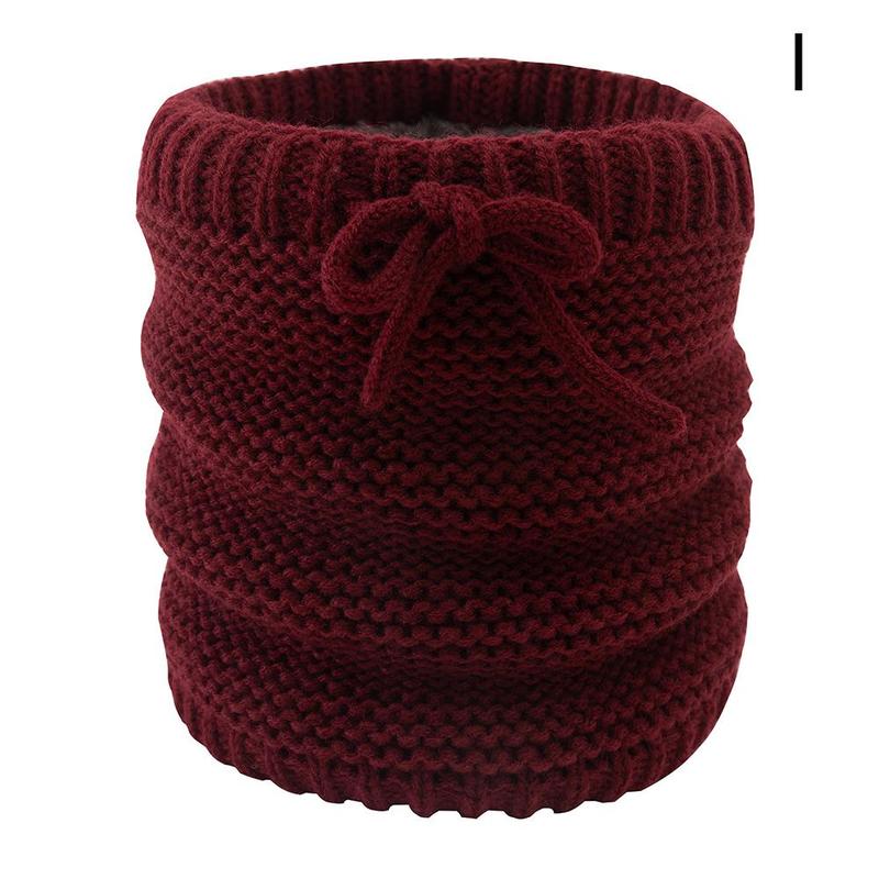 Winter Bib Warm Scarf For Knitted Solid Color Cotton Women Scarf Neck Scarves Comfortable Soft High Knitting Qualit O0Y2: I