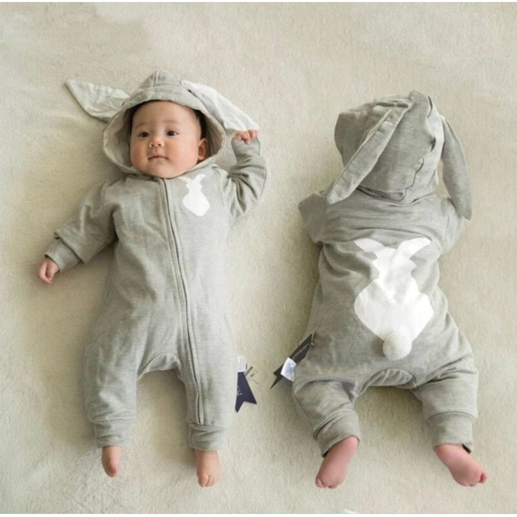 Baby Funny Smile Face Lovely Romper