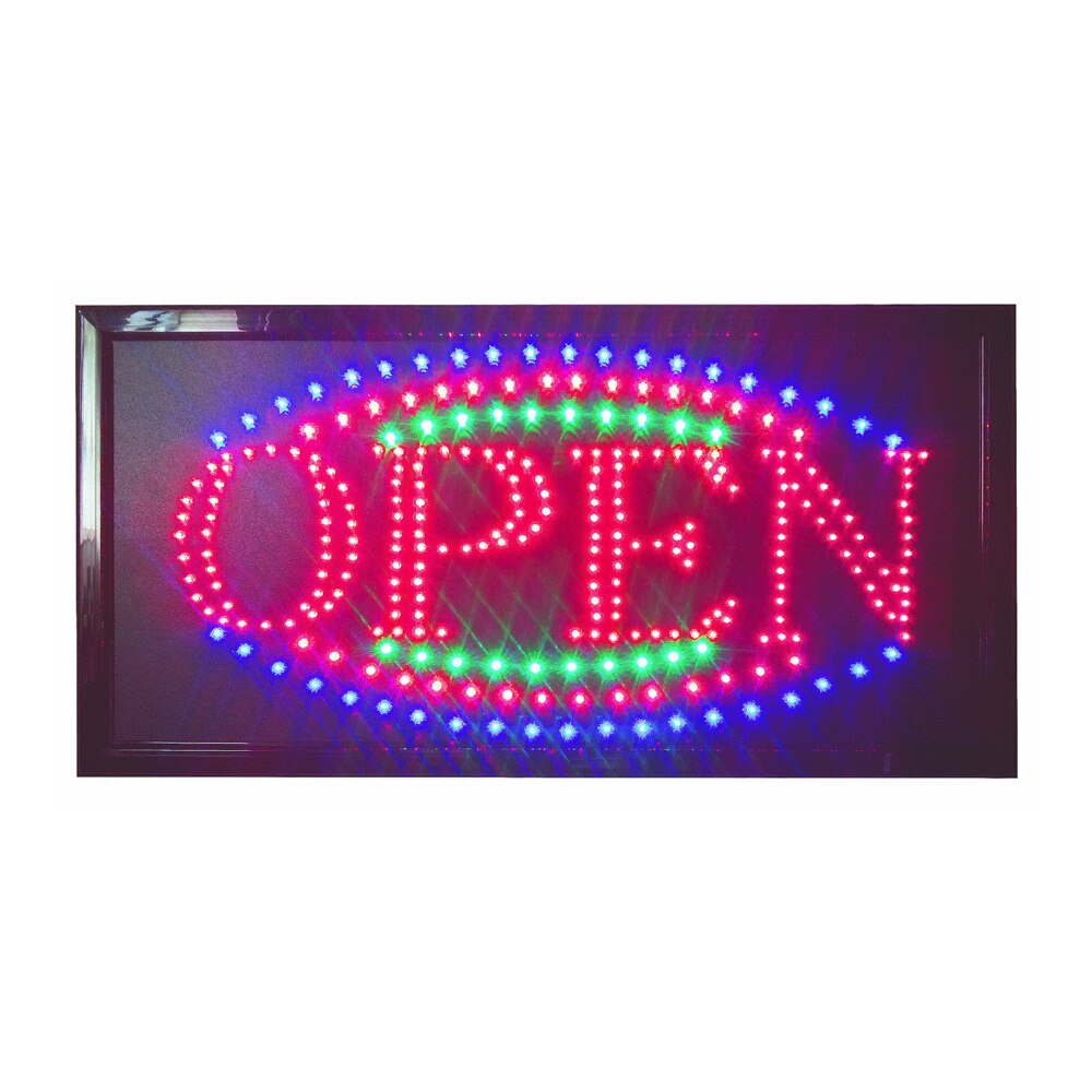 High Visible LED Neon Light Business Animated Motion Open Signs with Chain