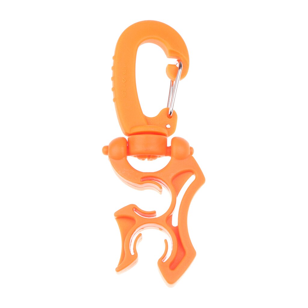 Doppelter schlauchschutz aus silikon für tarierwesten, geeignet für outdoor-tauchen, mit drehbarem und faltbarem clipverschluss, 3.9 x 1.4 zoll (ca. 5 x 5 cm).