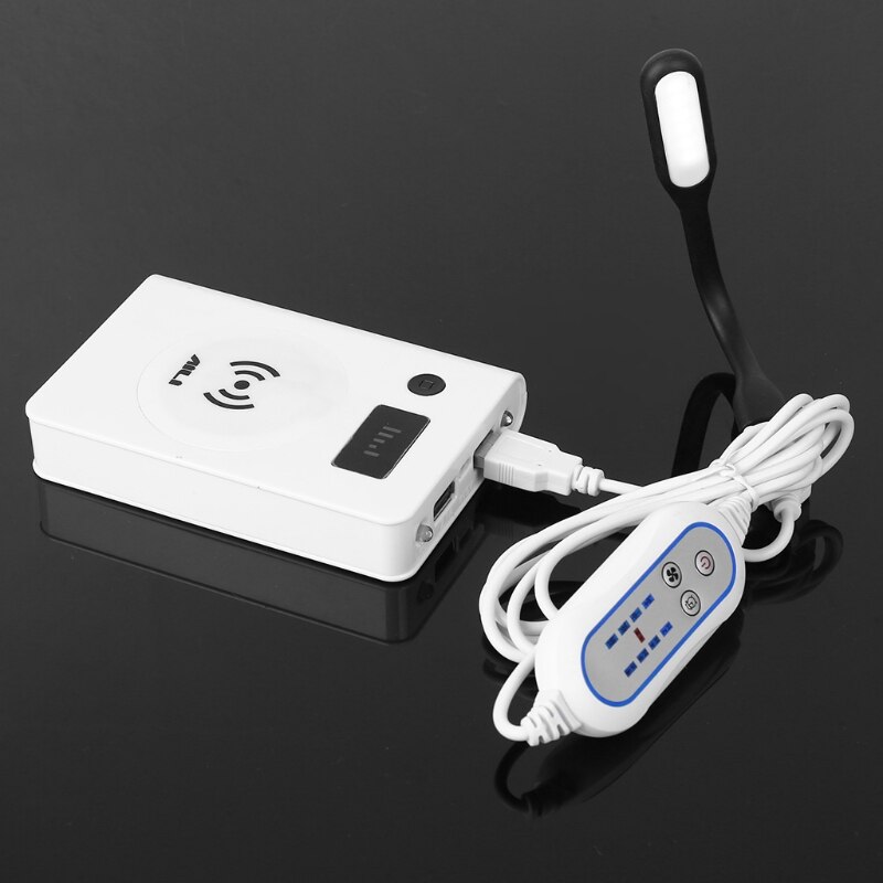 USB Remote Control Adjustable 4 Speed with 2-8 hours Timing Function ON OFF Switch for USB Fan LED Light and more Universal