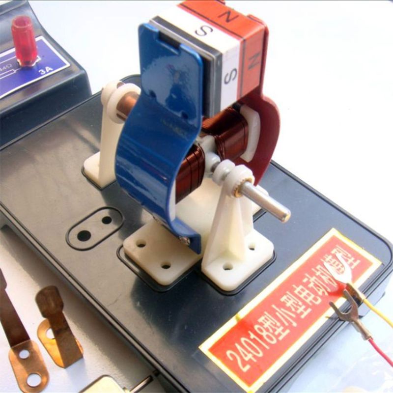 DIY Simple DC Electric Motor Model Assemble Kit for Kids Educational Toys D5QC