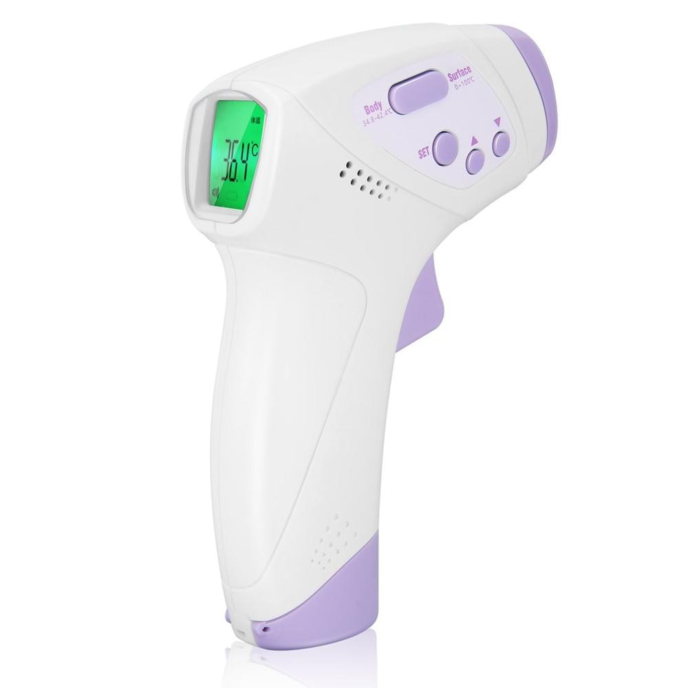 Infrarood Thermometer Body Voorhoofd Non-Contact Thermometer Outdoor Home Digitale Temperatuur Koorts Ear Thermometer Voor Baby Volwassen