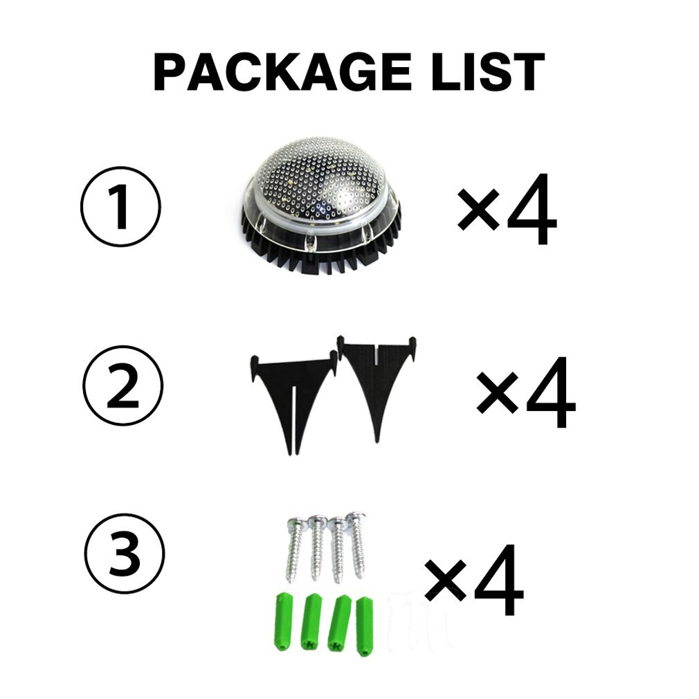 LED Solar Pathway Lights Landscape Ground Garden Driveway Outdoor Disk Lamp Waterproof Lighting Street Light