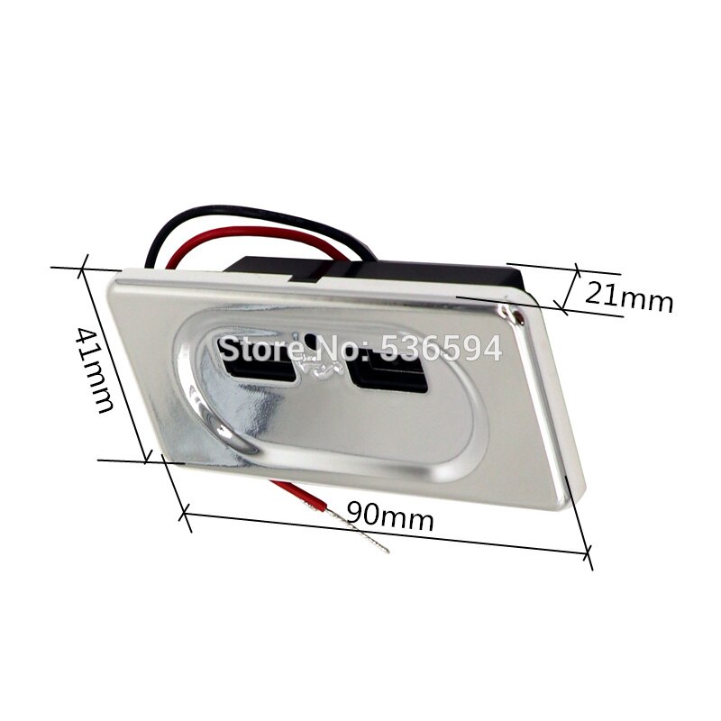 RV dual port USB charging socket input 12V modified car socket 24V car charger