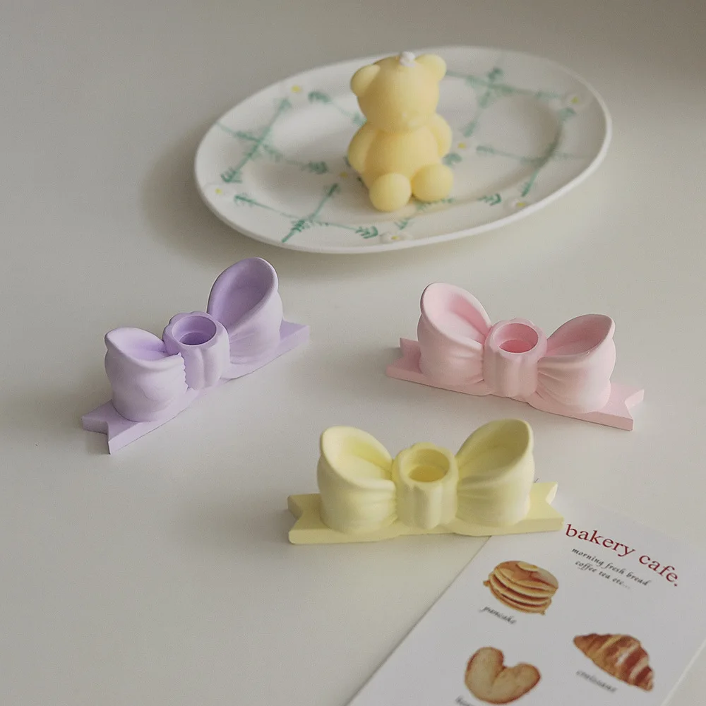 Ins Stijl Gips Boog Kaarshouder Lange Kaars Kandelaar Bruiloft Verjaardag Kandelaar Party Home Decoratie Foto Props