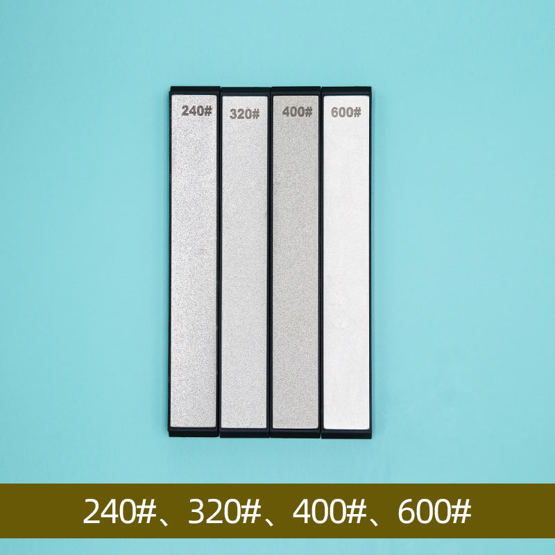 Double-sided knife sharpener sharpening stone fixed grinding stone diamond whetstone oil stone honing stones: Set A