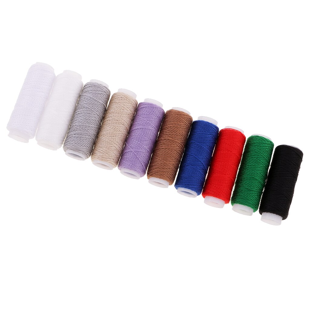 10x Hand/Machine Stitch Denim Thread Line Sewing Repair Bags Jeans Leather craft: mixed