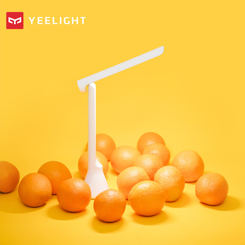 Yeelight USB Opvouwbare Tafellamp - Draagbaar, 40 Uur Batterij, 3 Dimbare Niveaus, Oogbescherming