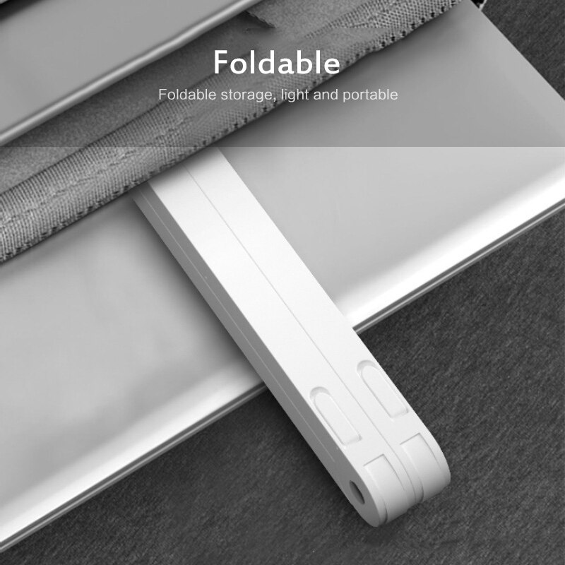 Soporte plegable para ordenador portátil para MacBook Pro, soporte ajustable ABS para tableta, portátil, soporte de escritorio para iPad