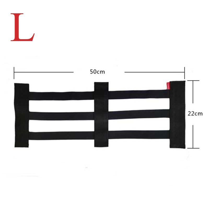 Élastique réglable Stockage Sangles pour Intérieur De Voiture Coffre Extincteur Réservoir De Stockage De Débris Bretelles Fixes Organisateur Accessoires: Type A large