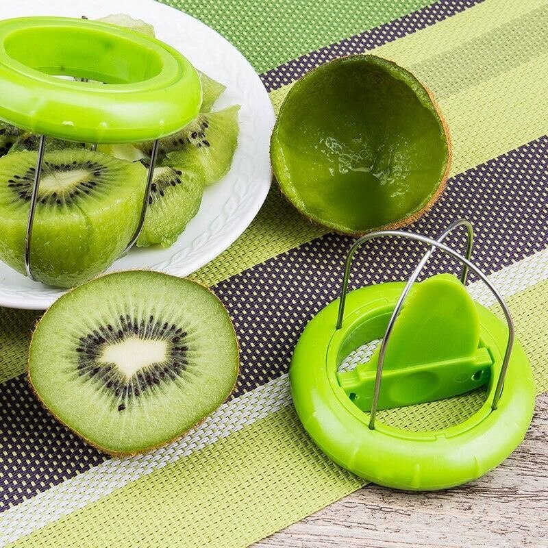 1Pc Fruit Snijden Mes Kiwi Cutter Avocado Cutter Fruit Salade Koken Gereedschap Keuken Gadgets Snijden Accessoires