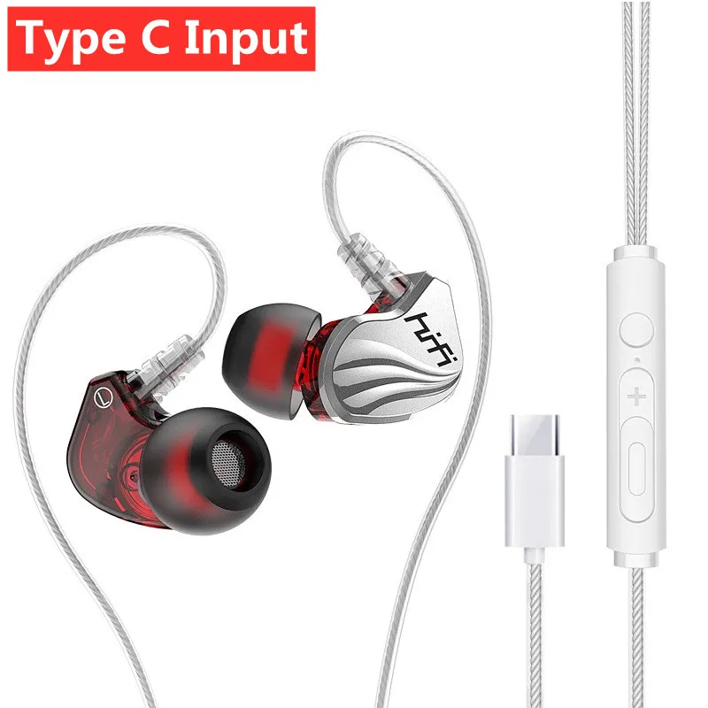 T2000 à prova dwaterproof água esportes binaural com fio fone de ouvido alta fidelidade metal baixo fone esporte estéreo som redução ruído fone: Branco