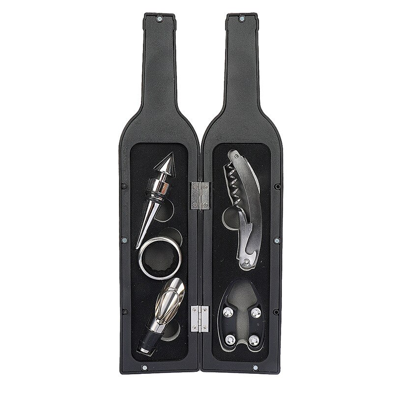 Wine Opener Accessories Tools Set Corkscrew Set Opener 3/5 Piece Wine Bottle Opening Wine Tools: T2