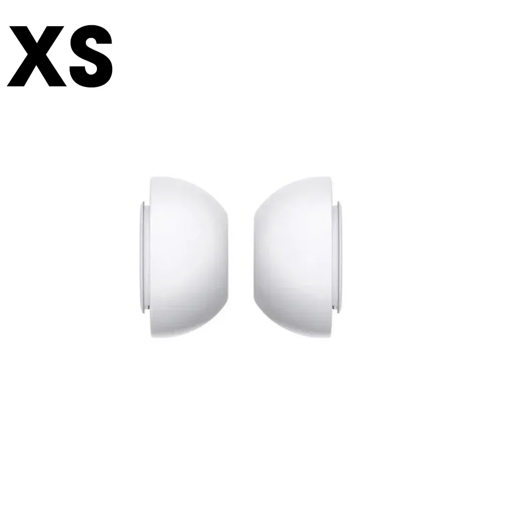 Almohadillas de repuesto para AirPods Pro 1st 2nd, almohadillas de goma de silicona, tapa de auriculares, accesorios de Gel XS/S/M/L, color blanco: 3XS / Olive