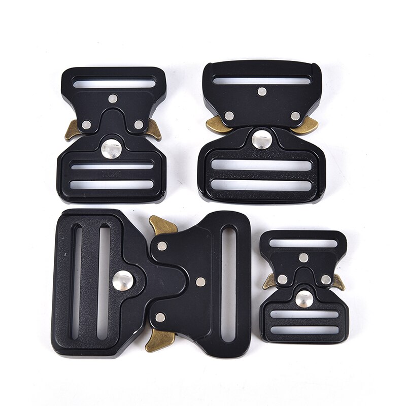 26/33/38/45mm Quick Side Release Metal Strap Buckles Webbing Bags Luggage DIY Luggage Clothes Clip Buckles Quick Release Buckle