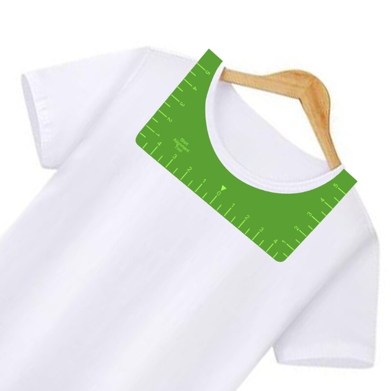 Tshirt Alignment Tool Ruler Guide Acrylic Clearly Marked Centering Sublimation Pressing, T-Shirt Ruler Guide with Si