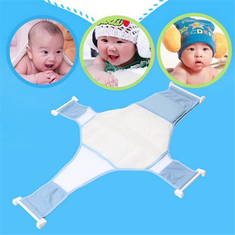 Nyfødt spædbarn baby badekar sæde justerbar netto baby badekar seng ringer spædbarn kryds bad seng sikkerhed støtte baby brusebad seng