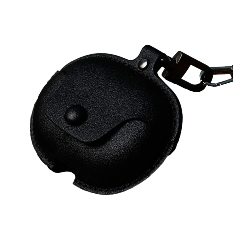 for Huawei FreeClip Case Leather Cover Waterproof Anti-Scratch Protective Earbuds Protector Soft Fit Accessories: BROWN