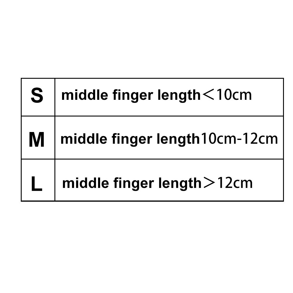 1Pc Guitar Bass Practice Beginner Full Finger Hand Protection Anti-slip Glove