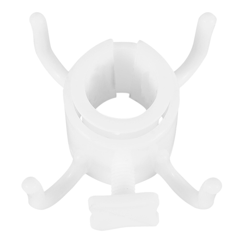 Hanghaak voor parasols, verstelbaar, hoog, draagbaar, voor strand, zwembad, waterpark, parasolaccessoires: 1pc witte