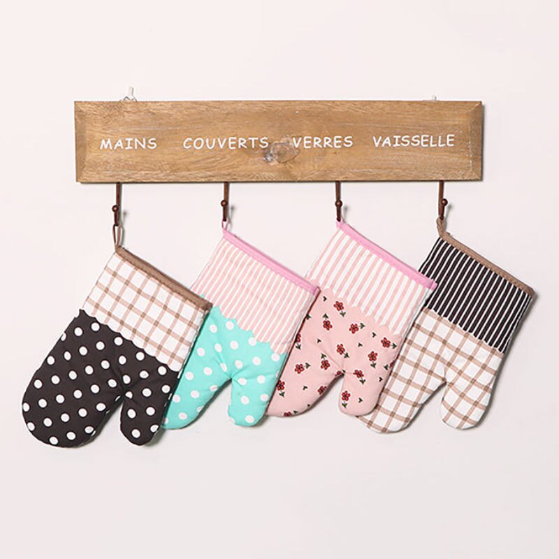 1pc hyväksymismikroaaltouuni lämmönkestävät keittiöhanskat eristetyt akseptit uunikintat leivontakäsineet keittiötyökalu lapaset