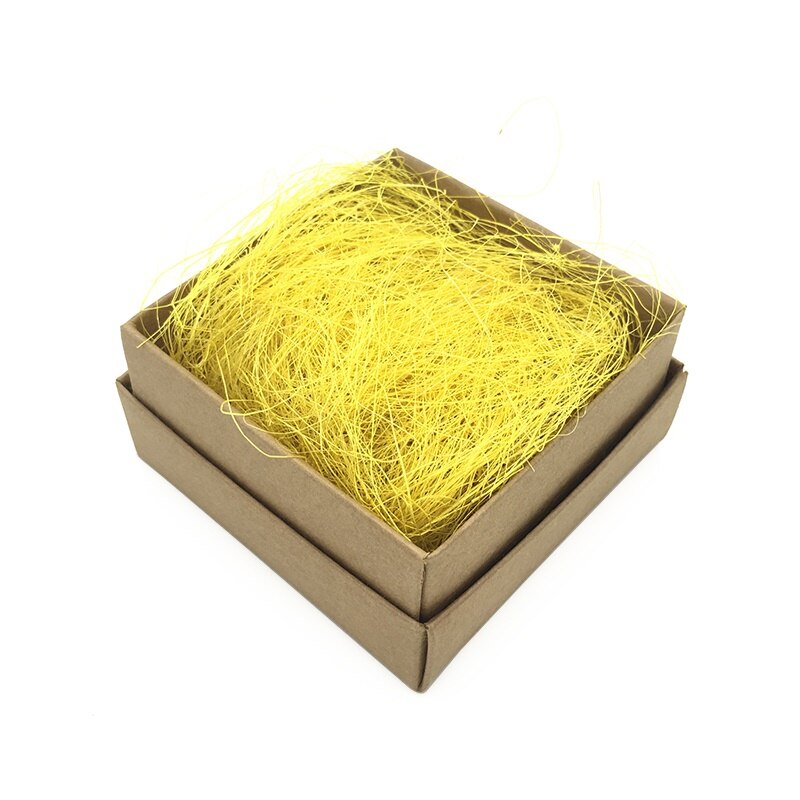 Easter Decorations for Home Nature Raffia Box Package Decor Wedding DIY Egg Birds Nest Art Craft Wrapping Supplies: 3